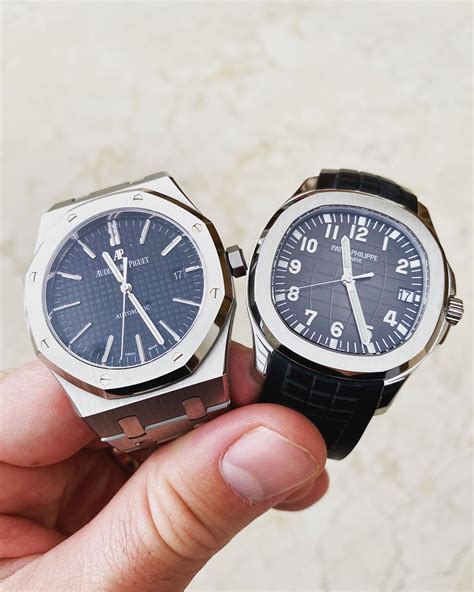 Audemars Piguet Royal Oak vs Patek Philippe Aquanaut .